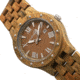 Earth Wood Inyo Bracelet Watch w/Date, Olive, One Size, ETHEW3204