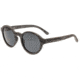 Earth Wood Maho Polarized Sunglass, Black Stripe/Black, One Size, ESG085G