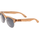 Earth Wood Moonstone Polarized Sunglass, Bamboo-Ebony/Black, One Size, ESG017BE