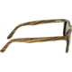 Earth Wood Pacific Polarized Sunglass, Zebrawood/Grey, One Size, ESG008SL