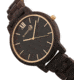 Earth Wood Pike Bracelet Watch, Dark Brown, One Size, ETHEW5202