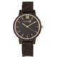 Earth Wood Pike Bracelet Watch, Dark Brown, One Size, ETHEW5202