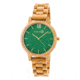 Earth Wood Pike Bracelet Watch, Green/Khaki/Tan ETHEW5201