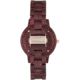 Earth Wood Pike Bracelet Watch, Plum, One Size, ETHEW5205