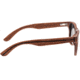 Earth Wood Solana Polarized Sunglass, Red Rosewood/Black, One Size, ESG004R