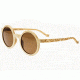 Earth Wood Canary Polarized Sunglasses, Bamboo Frame, Brown Lens, Bamboo/Brown, One Size, ESG040B