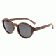 Earth Wood Maho Sunglasses, Brown Frame, Black Lenses, ESG085B