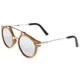 Earth Petani Polarized Sunglasses, Zebra/Silver, One Size, ESG034ZW