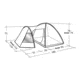 Easy Camp Eclipse 500 Dome Tent - 5 Person, Light/Dark Blue, 5709388076526
