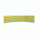 Easy Camp Shore Beach Windscreen, Orange / Yellow / Blue Trim 120096