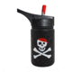 Eco Vessel Scout Stainless Steel Bottle - Kids-Black w/ Pirate-13 oz