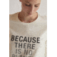 Ecoalf Becausalf T-Shirt - Womens, Light Beige, Large, GATSBECAU8032WW21-050-L
