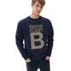 Ecoalf Madeira Great B Sweatshirt - Mens, Navy, Medium, GASTMADEI0520MW19-163-M