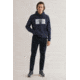 Ecoalf Mandioralf Sweatshirt - Mens, Deep Navy, Medium, GASTMANDI8002MW21-161-M