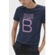 Ecoalf Mariela Big B T-Shirt - Womens, Midnight Navy, Extra Large, GATSMARBI2400WW19-163-XL