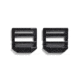 Chrome Industries 25mm Ladderlock Buckle Pack E76EBCAE, Black, AC-224-BK-NA-NA