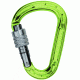 Edelrid HMS Strike Screw FG Locking Carabiner-Oasis