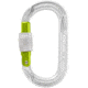 Edelrid Oval Power 2500 Climbing Carabiners, Silver, Screw, 882650000060