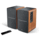 Edifier R1280DBs Powered Bookshelf Bluetooth Speakers, Brown, 4005046