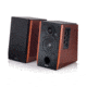 Edifier R1700BT Powered Bluetooth Bookshelf Speakers, Brown, 4001352