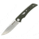 EIKONIC Knife Company Aperture Folding Knife - Designed by Brian Nedeau, 3.14in, D2 Steel w/Rockwell Hardness of 59-60, Micarta Handle, Satin/Olive Green, 551SGN