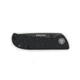 EIKONIC Knife Company Fairwind Folding Knife, 2.72in, D2 Steel w/ Rockwell Hardness of 59-60, G10 Handle, Black/Black Serrated, 220BBS