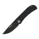 EIKONIC Knife Company Fairwind Folding Knife - Designed by HEA Designs, 2.72in, D2 Steel w/ Rockwell Hardness of 59-60, G10 Handle, Black/Black, 220BB