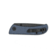 EIKONIC Knife Company Fairwind Folding Knife, 2.72in, D2 Steel w/ Rockwell Hardness of 59-60, G10 Handle, Black/ BlueGrey, 220BGY