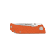 EIKONIC Knife Company Fairwind Folding Knife, 2.72in, D2 Steel w/ Rockwell Hardness of 59-60, G10 Handle, Satin/Orange, 220SOR