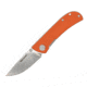 EIKONIC Knife Company Fairwind Folding Knife, 2.72in, D2 Steel w/ Rockwell Hardness of 59-60, G10 Handle, Satin/Orange, 220SOR