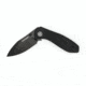 EIKONIC Knife Company Kasador Folding Knife, 2.7in, D2 Steel w/ Rockwell Hardness of 59-60, Micarta Handle, Black/Black, 331BB
