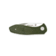 EIKONIC Knife Company Kasador Folding Knife - Designed by Jonas Iglesias, 2.7in, D2 Steel w/ Rockwell Hardness of 59-60, Micarta Handle, Satin/Green, 331SGN