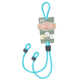 EK Ekcessories Spec Cats Eyewear Retainer-Light Blue