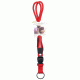 EK Ekcessories Sports Lanyard Plus-Red