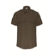 Elbeco TexTrop2 Short Sleeve Polyester Shirt - Mens, 14.5 in, Brown, Z3315N-14.5