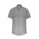 Elbeco TexTrop2 Zippered Short Sleeve Polyester Shirt - Mens, 17 in, Gray, Z3311N-17