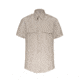 Elbeco TexTrop2 Zippered Short Sleeve Polyester Shirt - Mens, 16.5 in, Silver Tan, Z3312N-16.5