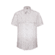 Elbeco TexTrop2 Zippered Short Sleeve Polyester Shirt - Mens, 14.5 in, White, Z3310N-14.5