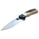 Elk Ridge Drop Point Fixed Blade Knife, 3.5 in, 3Cr13 Stainless Steel Stainless Steel, White, ER-200-21JB