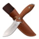 Elk Ridge Drop Point Fixed Blade Knife, 4 in, 3Cr13 Stainless Steel, Rose Wood, ER-200-03RW