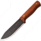 Elk Ridge Drop Point Fixed Blade Knife, 5.5 in, 65Mn Steel, Brown, ER-200-12M