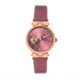Empress Alouette Automatic Semi-Skeleton Leather-Band Watch, Pink - Womens, EMPEM3406