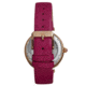 Empress Anne Automatic Semi-Skeleton Leather-Band Watch, Hot Pink, One Size, EMPEM3105
