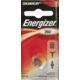 Energizer 1.5 Volt Silver Oxide Zero Mercury Button Cell Battery 392BPZ