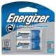 Energizer E2 Lithium Battery, 3 Volt, 123, Pack of 2, EL123APB2