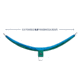Eno DoubleNest Print Giving Back Hammocks, Topo PCT/Teal, One Size, Z-PCT-DNP
