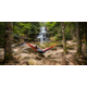 ENO SuperSub Hammock, Charcoal/Orange, LS049