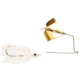 Epic Baits Buzz Bait Burner, Gold Blade, Ghost White, 1/2 oz, BBBNR12WHTBLAGB027