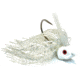 Epic Baits Compact Swim Jig, SJ, Bone Crusher, 1/2 oz, SJC12WHT006