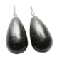 Epic Baits Tungsten Classic Tear Drop Shot, 4 per Pack, Black, 1/8 oz, 1-8ozTearDropBlack-Q4
